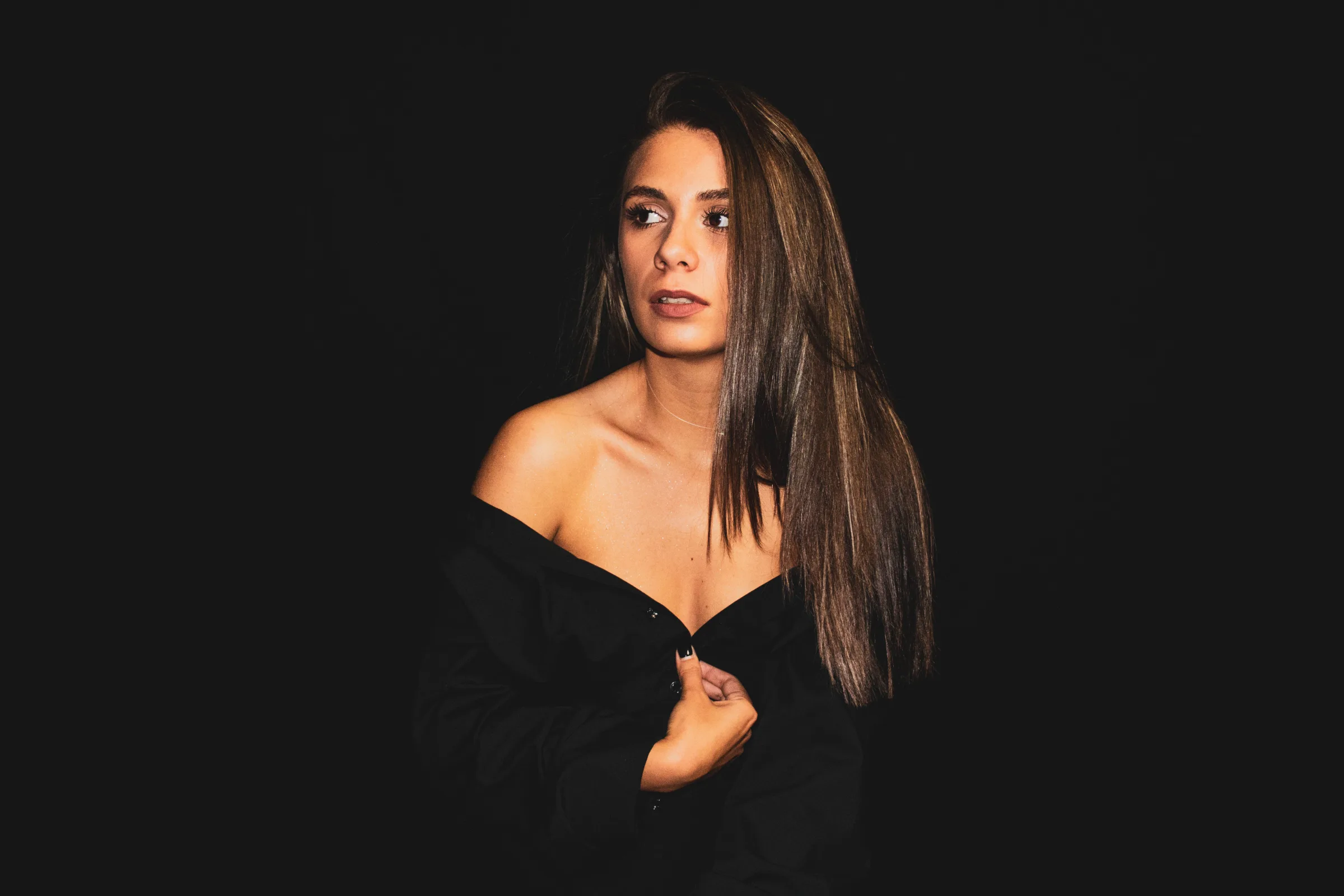 Andreea, portret în Sibiu – fotografie de Chris Stoica