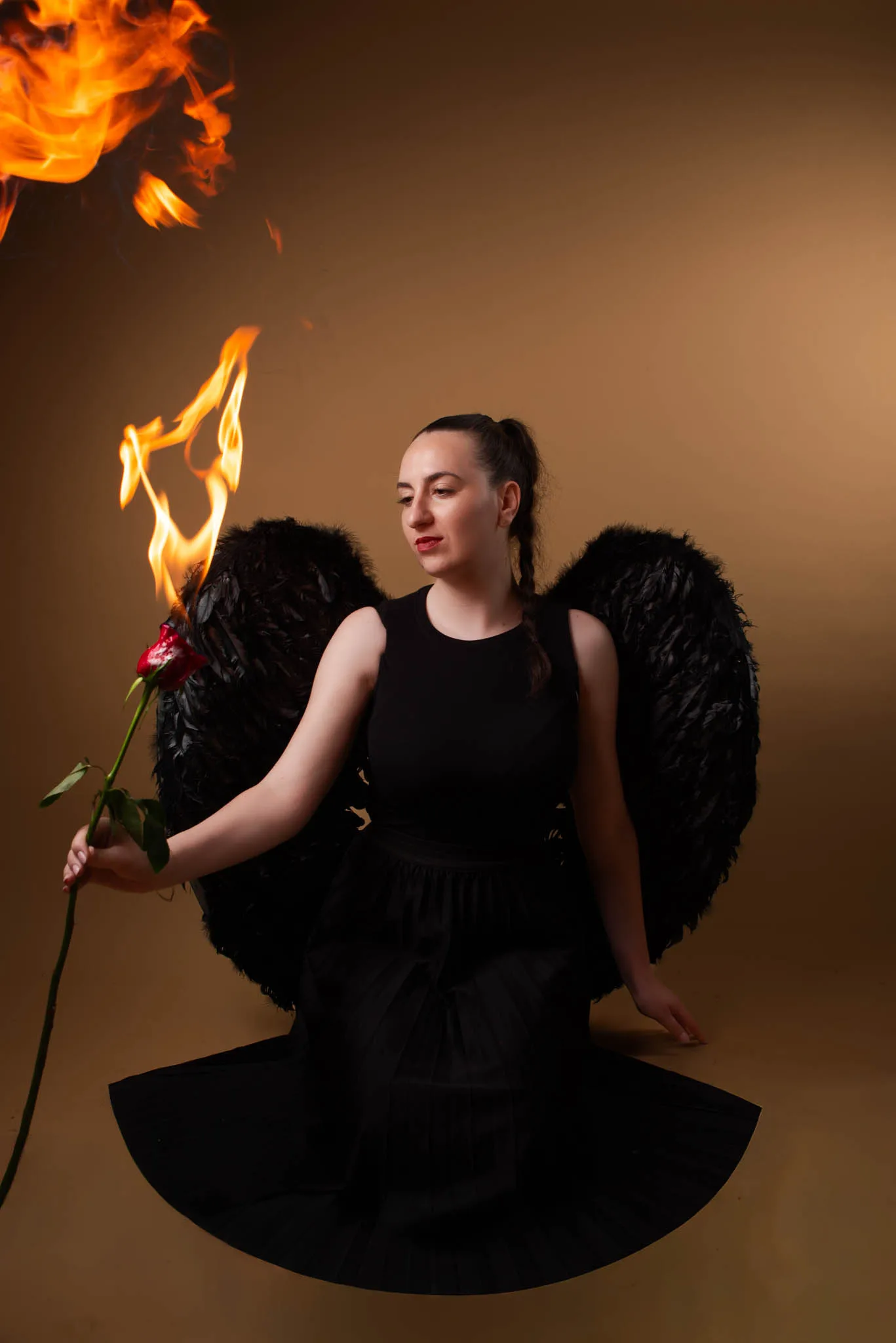 Monica, portraits in Sibiu – photograph by Chris Stoica