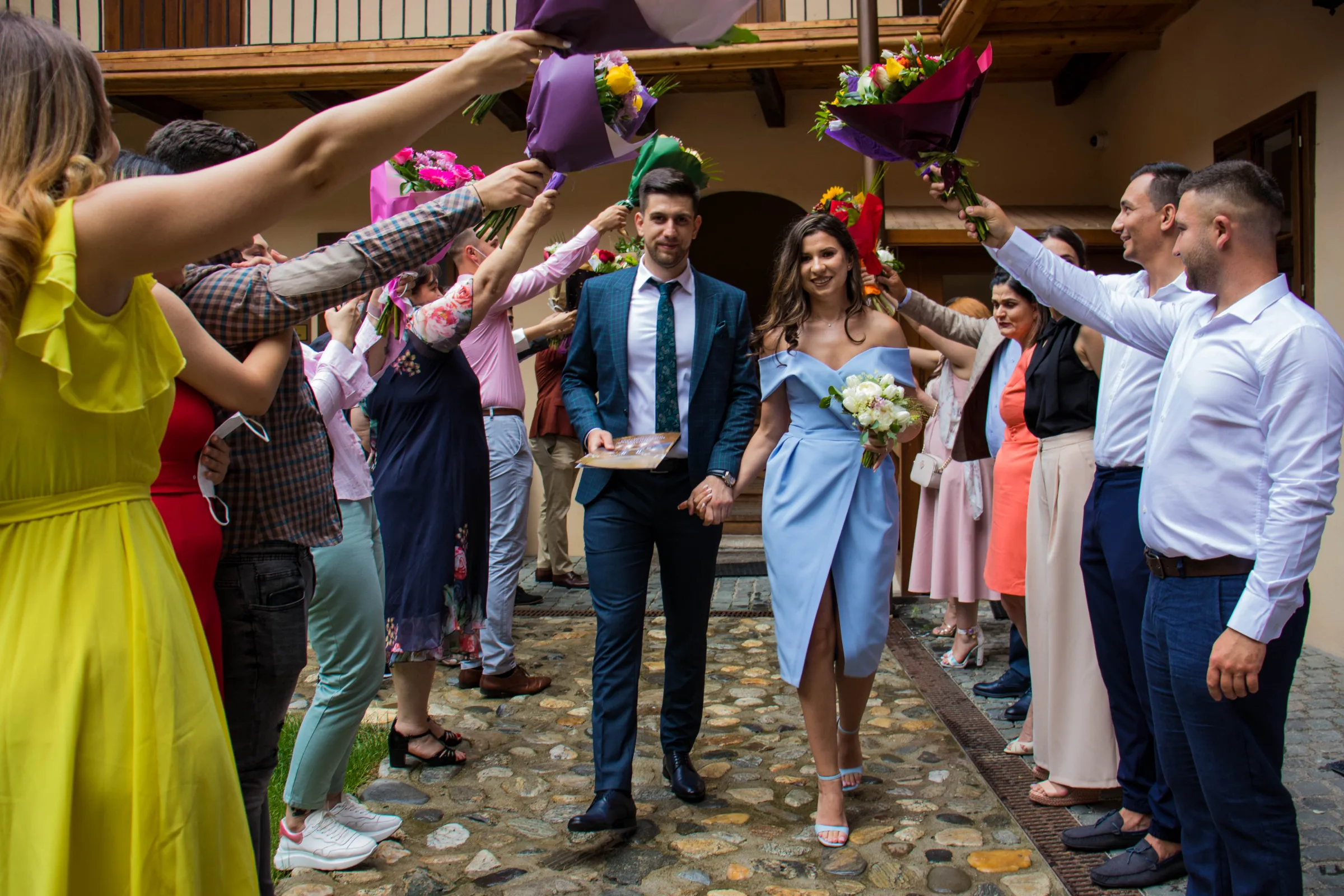 Elena & Andrei, cununie civilă în Sibiu – fotografie de Chris Stoica – fotografia 4 din 9