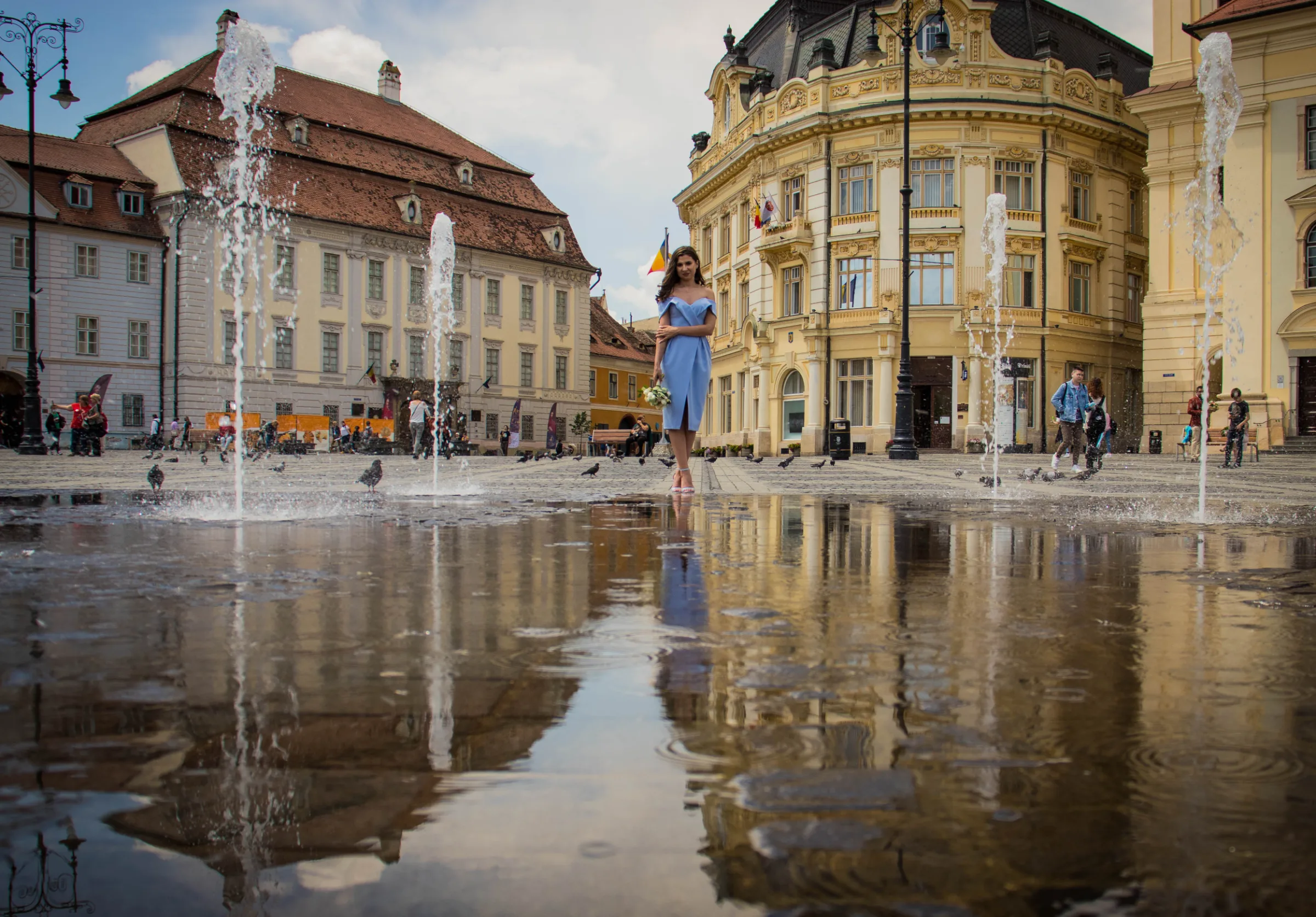 Elena & Andrei, cununie civilă în Sibiu – fotografie de Chris Stoica – fotografia 9 din 9