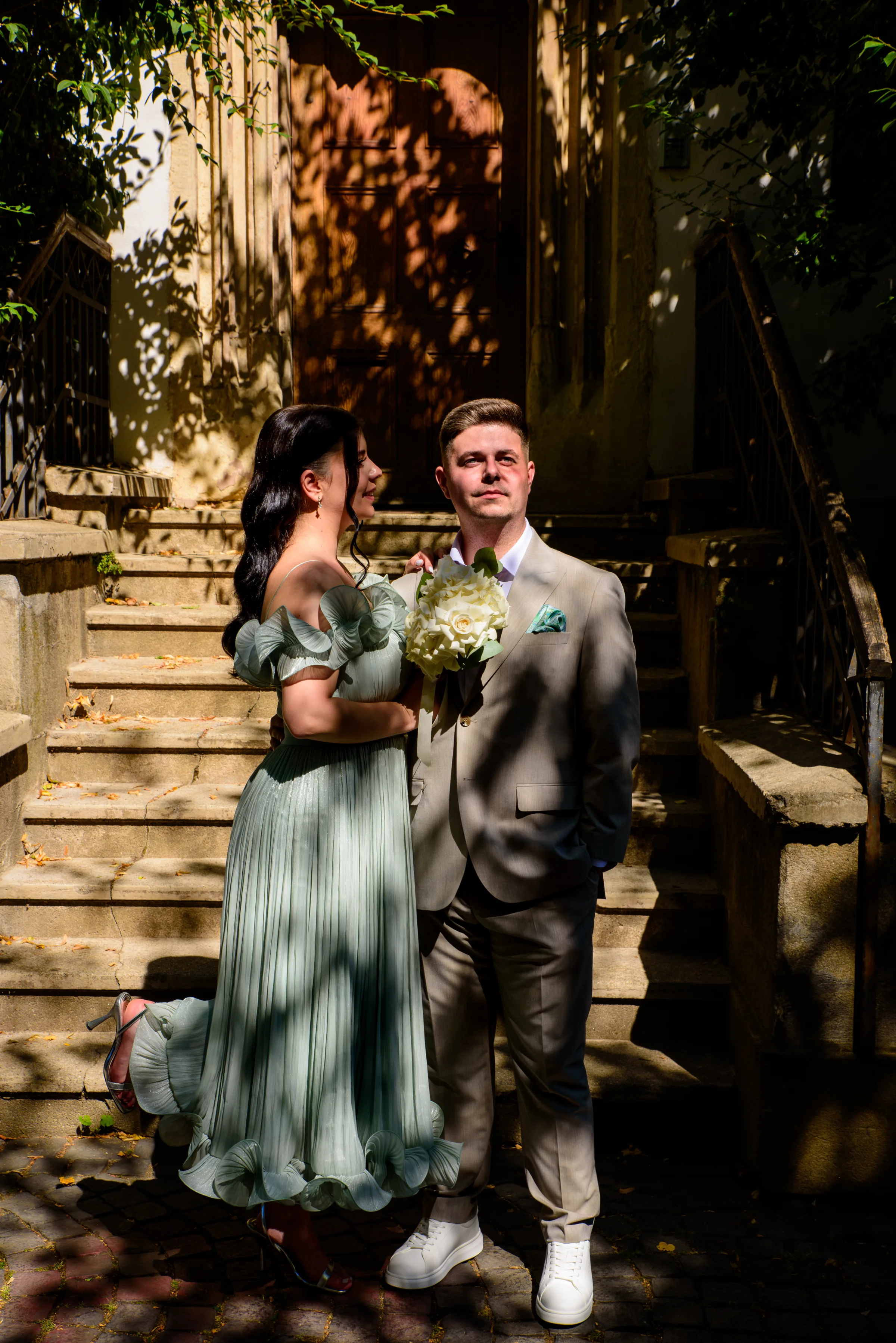 Teo & Alex, civil Ceremony in Sibiu – photograph by Chris Stoica